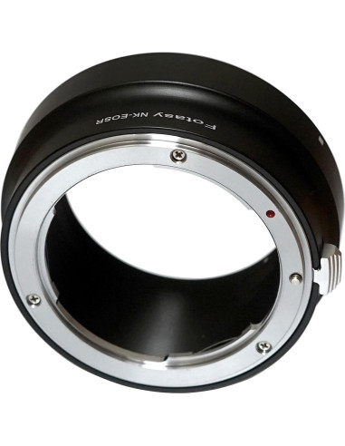 Adaptador de lente Fotasy Nikkor F Mount a Canon RF 3.56x7.11cm