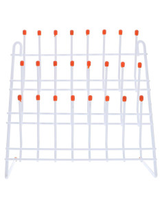 Soporte de Secado VILLCASE 30x30cm Metal Blanco Pared