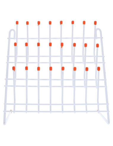 Soporte de Secado VILLCASE 30x30cm Metal Blanco Pared