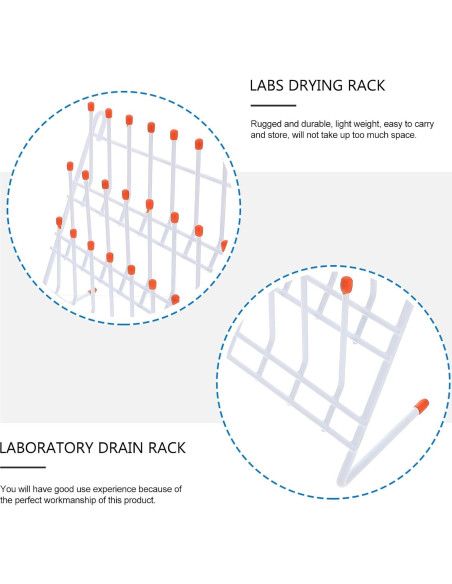Soporte de Secado VILLCASE 30x30cm Metal Blanco Pared
