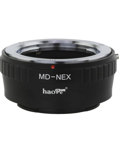 Adaptador de Lente Haoge MD MC a Sony E Mount - Compatible con A7, A6000