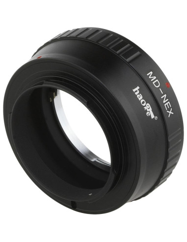 Adaptador de Lente Haoge MD MC a Sony E Mount - Compatible con A7, A6000