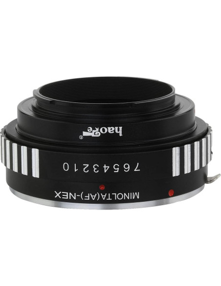 Adaptador de Lente Haoge para Konica Minolta MA AF a Sony E