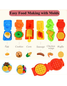 Juego de Masa de Color GOVOY 40 Piezas para Niños 2