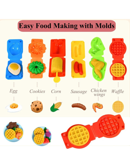 Juego de Masa de Color GOVOY 40 Piezas para Niños