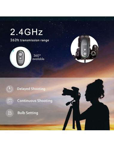 Control Remoto Inalámbrico AODELAN SRR-PEBBLE para Sony