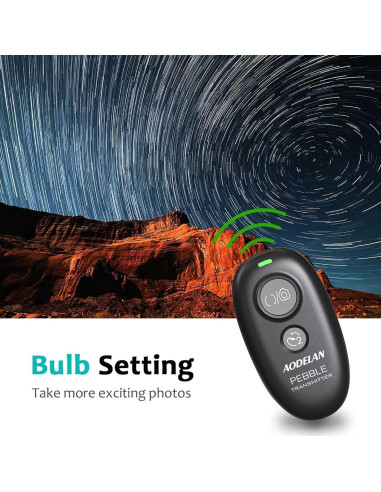 Control Remoto Inalámbrico AODELAN SRR-PEBBLE para Sony