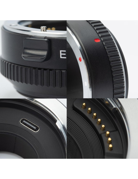 Adaptador de lente VILTROX EF-FX1 Pro para Fujifilm X Adaptador de lente VILTROX EF-FX1 Pro para Fujifilm X