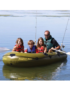 Barco Inflable AIRHEAD Angler Bay 4 Personas Vinilo 2