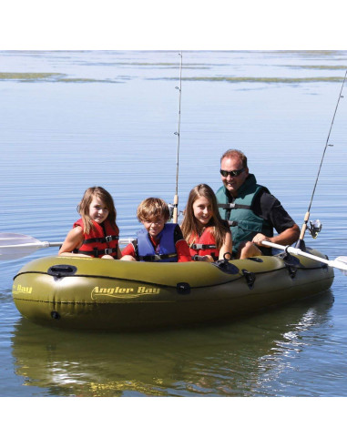 Barco Inflable AIRHEAD Angler Bay 4 Personas Vinilo