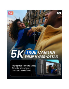 Cámara Digital Jexylon FC003 5K 64MP Zoom 18X Pantalla 3" 2