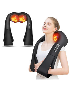 Masajeador Shiatsu AERLANG para Espalda y Cuello con Calor