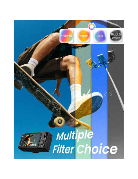 Cámara Digital Jexylon FC003 5K 64MP Zoom 18X Pantalla 3" Cámara Digital Jexylon FC003 5K 64MP Zoom 18X Pantalla 3"