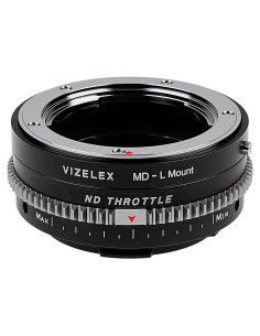 Adaptador Fotodiox Pro Minolta Rokkor a L-Mount con Filtro ND