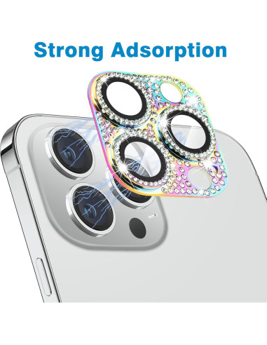 Protector de Lente de Cámara Hsefo para iPhone 14 Pro/Max 9H