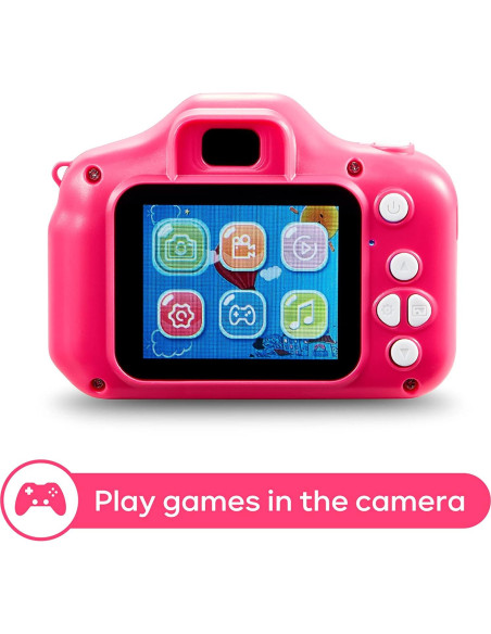 Cámara Digital para Niños Vivitar Kidzcam Rosa 12 MP HD