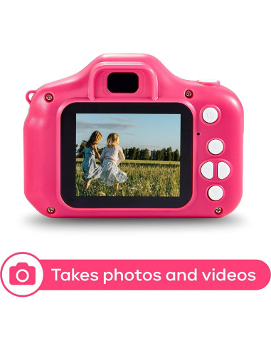 Cámara Digital para Niños Vivitar Kidzcam Rosa 12 MP HD