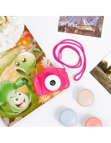 Cámara Digital para Niños Vivitar Kidzcam Rosa 12 MP HD