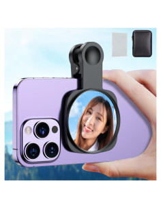 Espejo Selfie Clip WOWNOVA HD para Cámara Trasera - 12 cm