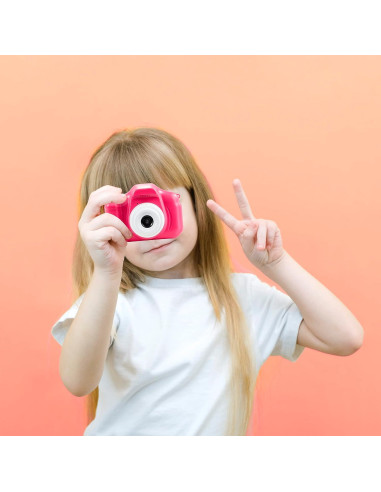 Cámara Digital para Niños Vivitar Kidzcam Rosa 12 MP HD
