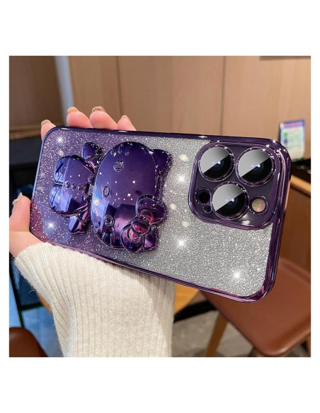 Funda SPEVERT para iPhone 16 Pro Max 6.9" con Soporte de Gato