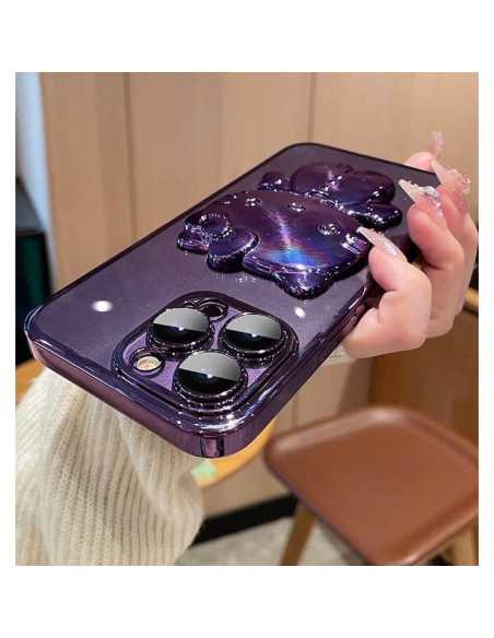 Funda SPEVERT para iPhone 16 Pro Max 6.9" con Soporte de Gato