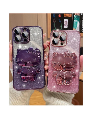 Funda SPEVERT para iPhone 16 Pro Max 6.9" con Soporte de Gato