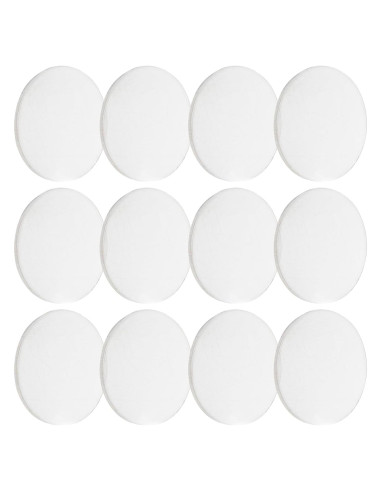 Juego de 12 Lentes Convexas de Acrílico 2.5cm para Experimentos