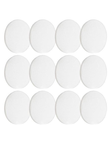 Juego de 12 Lentes Convexas de Acrílico 2.5cm para Experimentos