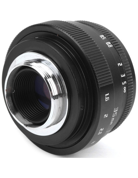 Lente Goshyda 35mm F1.6 Montura C Manual Vidrio Óptico