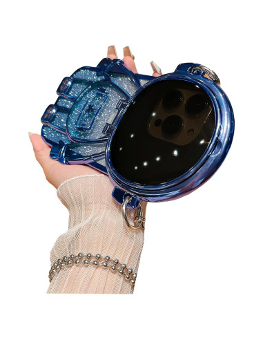 Funda de teléfono ShinOya con soporte oculto 3D para iPhone 14 Pro Max