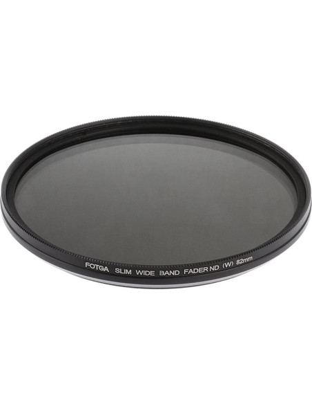 Filtro ND Variable Fotga 82mm Ajustable ND2 a ND400 Vidrio Óptico
