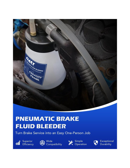 Kit Purgador de Frenos Neumático Orion Motor Tech 0.76L