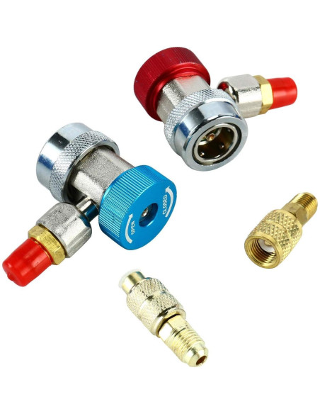 Bomba de vacío YaeKoo 1/4HP 3CFM con manómetro y mangueras