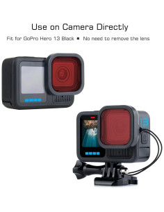 Filtro Snorkel GEPULY para GoPro Hero 13 Black - 4 Filtros ND y CPL 2