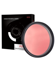Filtro Infrarrojo Ajustable Fotga 67mm para Cámara DSLR