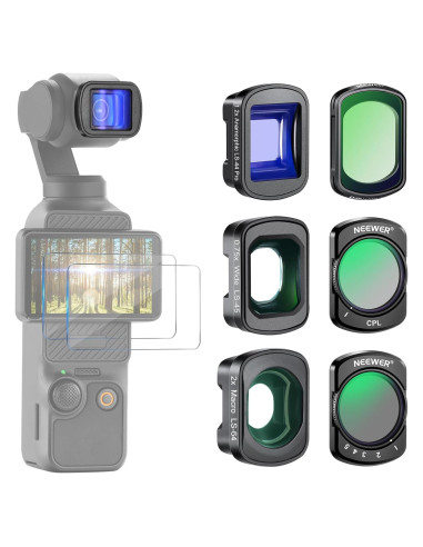 Kit de Filtros y Lentes NEEWER para DJI Osmo Pocket 3
