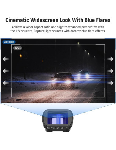 Kit de Filtros y Lentes NEEWER para DJI Osmo Pocket 3