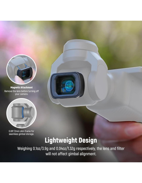 Kit de Filtros y Lentes NEEWER para DJI Osmo Pocket 3 Kit de Filtros y Lentes NEEWER para DJI Osmo Pocket 3