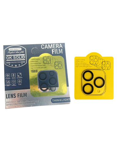 Protector de Lente de Cámara 3D RAMS para iPhone 14 Pro Max