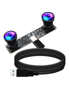 Cámara Estéreo USB Magnolia 4MP 113 1080P 60fps Plug & Play