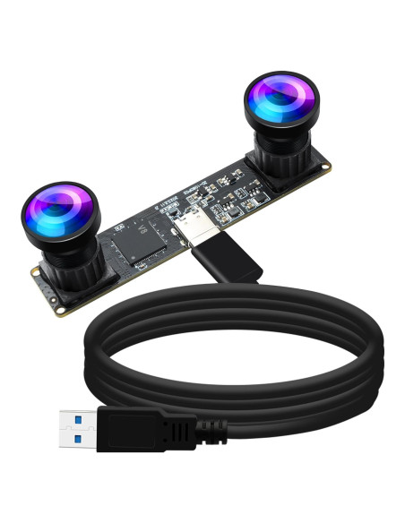 Cámara Estéreo USB Magnolia 4MP 113 1080P 60fps Plug & Play