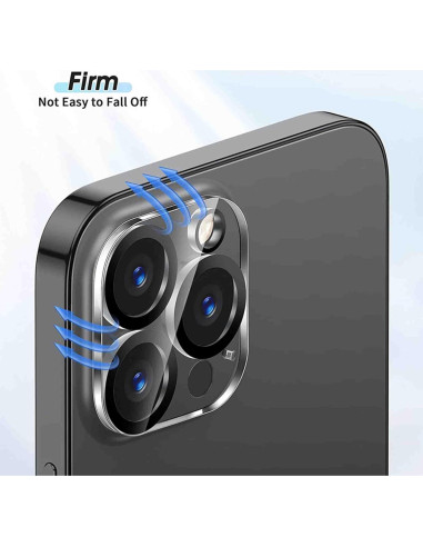 Protector de Lente de Cámara 3D RAMS para iPhone 14 Pro Max