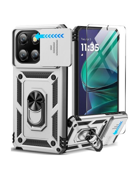 Funda Taisairu para Motorola Moto G Stylus 5G 2025 Plata Funda Taisairu para Motorola Moto G Stylus 5G 2025 Plata