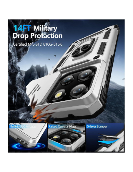 Funda Taisairu para Motorola Moto G Stylus 5G 2025 Plata Funda Taisairu para Motorola Moto G Stylus 5G 2025 Plata