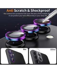 Protector de Lente de Cámara Xiaomi 14T Zeking Vidrio Templado 9H 2