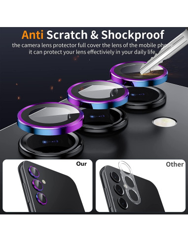 Protector de Lente de Cámara Xiaomi 14T Zeking Vidrio Templado 9H