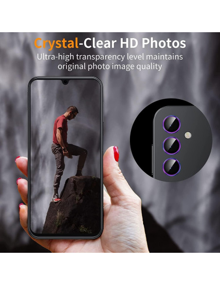 Protector de Lente de Cámara Xiaomi 14T Zeking Vidrio Templado 9H