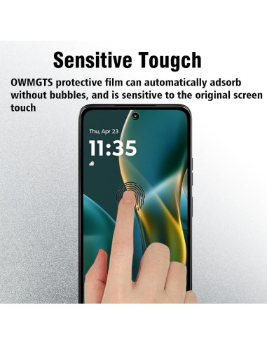 Protector de Pantalla Privado OWMGTS para Moto G Power 2025 9H