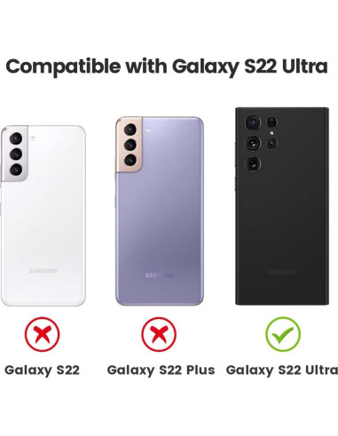 Protector de Lente de Cámara Tensea para Samsung S25 Ultra 9H